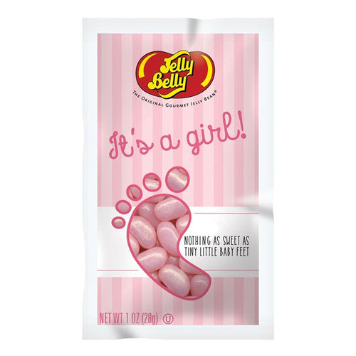 Jelly Belly Baby Shower Gift Favors 1oz. Bags Pack of 24 (It's A Girl!)