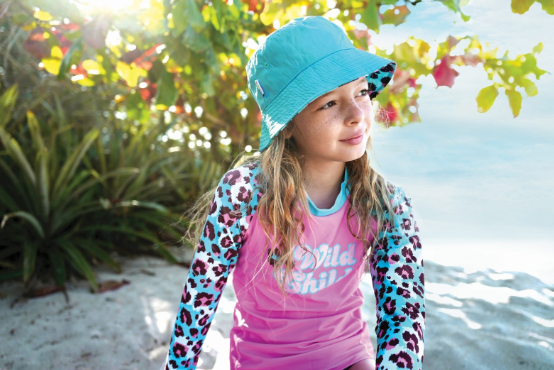 Juice Box Girls Fun In The Sun Rash Guard Swim Tee