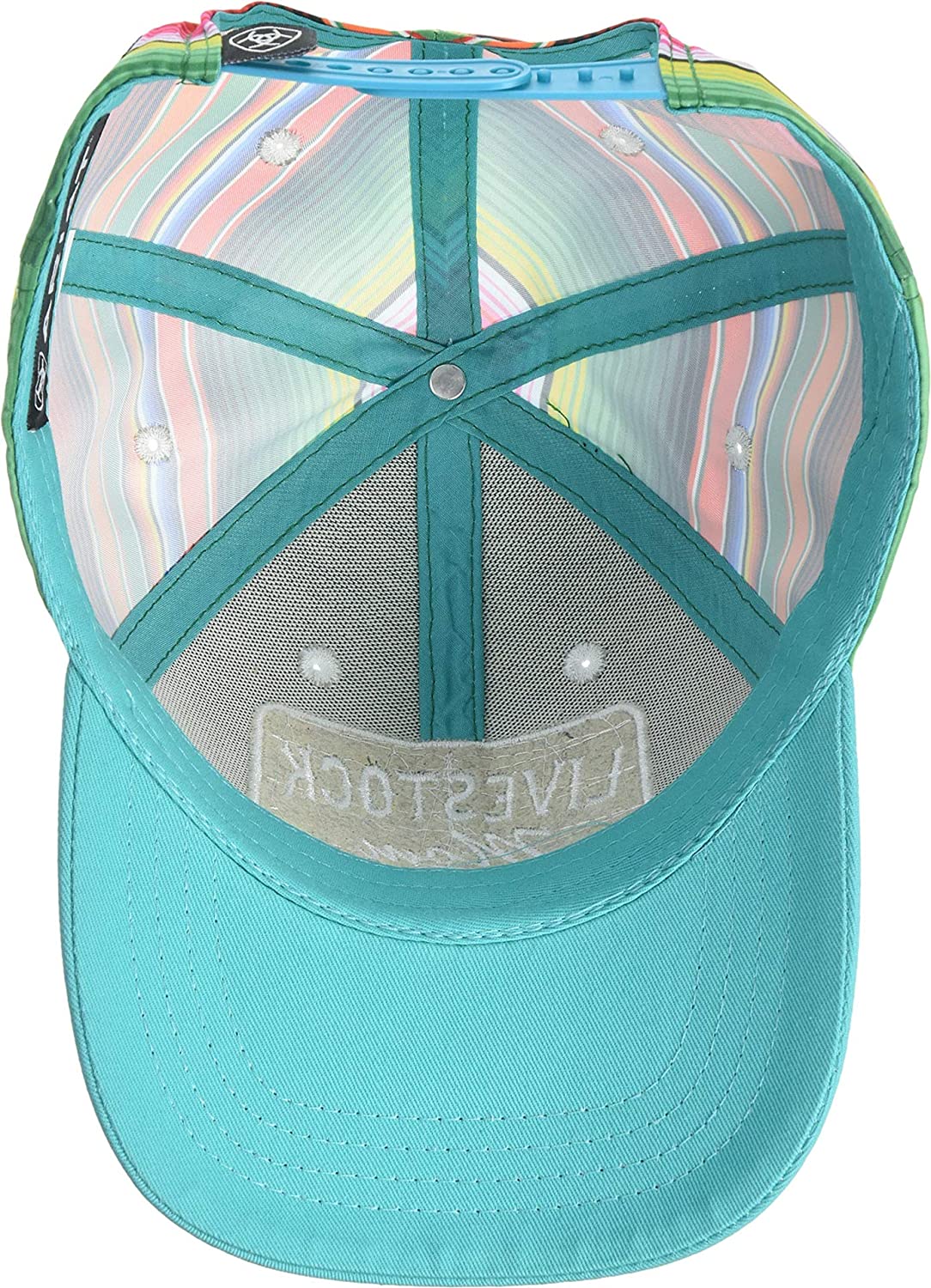 Ariat Womens Livestock Mom Adjustable Snapback Cap Hat