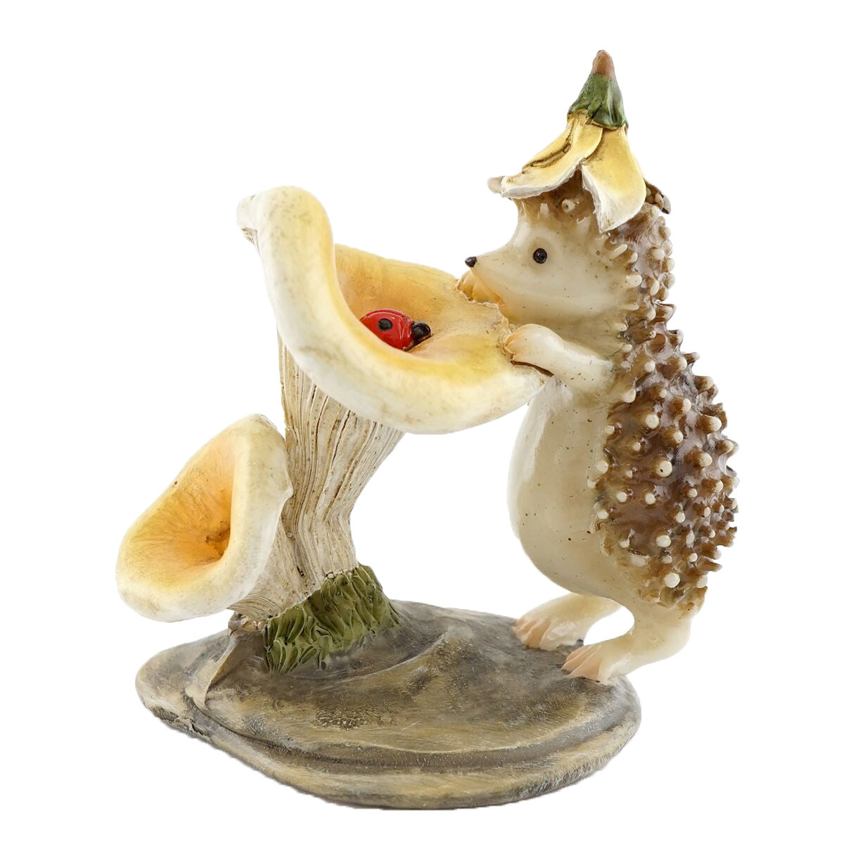 Top Collection Miniature Hedgehog Garden Statues