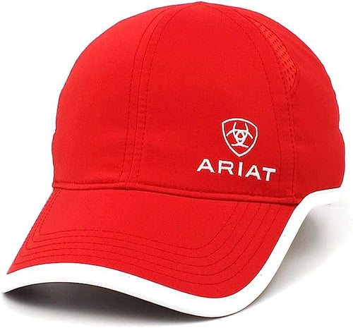 Ariat Womens Red Athletic Ponyflo Hat