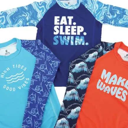 Juice Box Boys Fun In The Sun Rash Guard Swim Tee