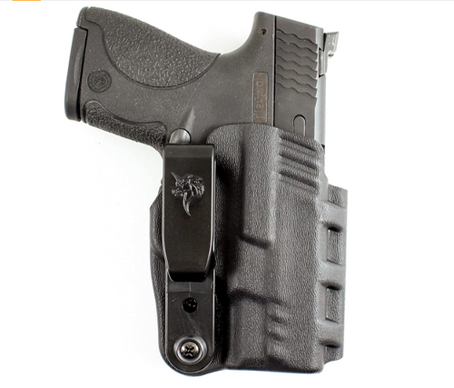 DeSantis Slim-Tuk, Inside The Waistband Gun Holster, Black, KYDEX, 137KJX7Z0, FITS: S&W M&P SHIELD 9/40, 9 SHIELD PLUS W/ OR W/OUT RED DOT