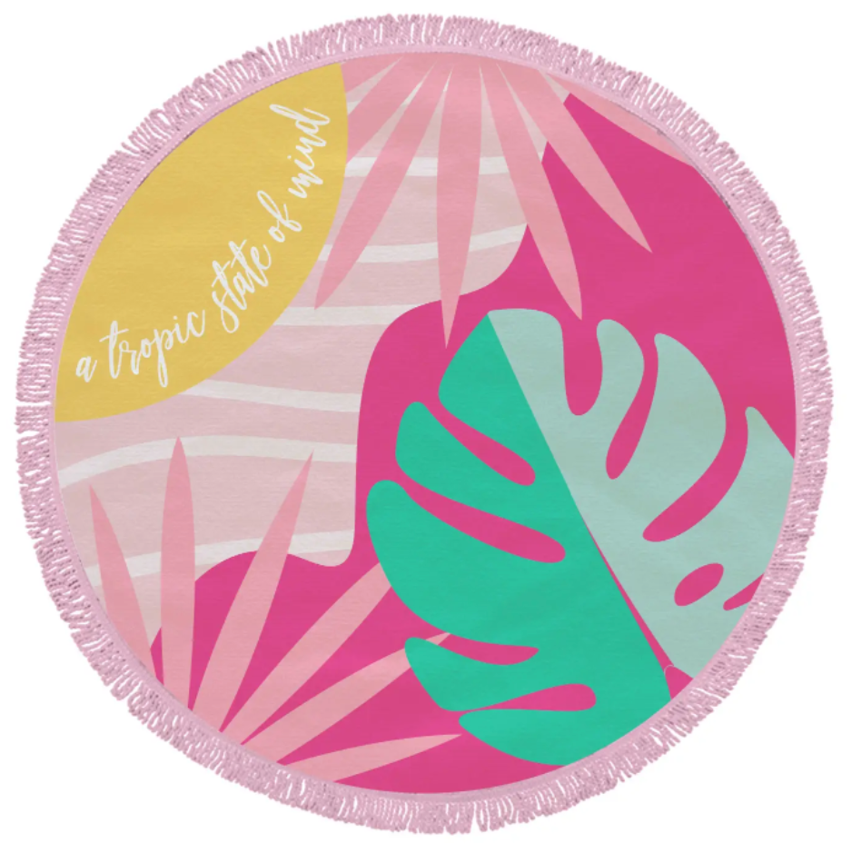 Juice Box 60" Beach Towel or Blanket