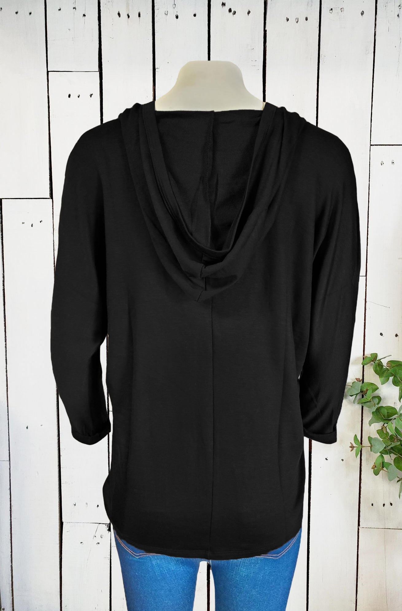 Femme by Tresics Womens Hooded Long Sleeve Top