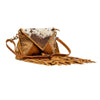 Myra Bag Womens Lunatone Leather & Hairon Bag