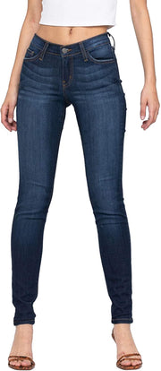 Judy Blue Womens Handsand Rayon Soft Skinny Jeans