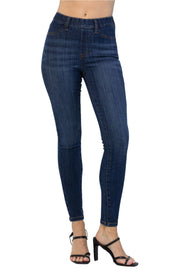 Judy Blue Womens High Waist Pull-On Denim Skinny Jeggings