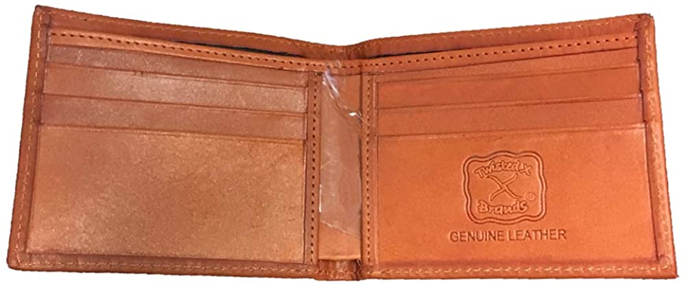 Twisted X Unisex Leather Textile Bifold Wallet (Multicolored Tapestry)