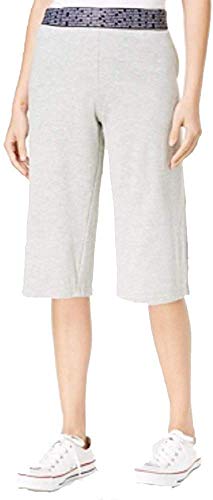 Energie Juniors' Quinn Wide-Leg Bermuda Shorts (Heather Grey, S)