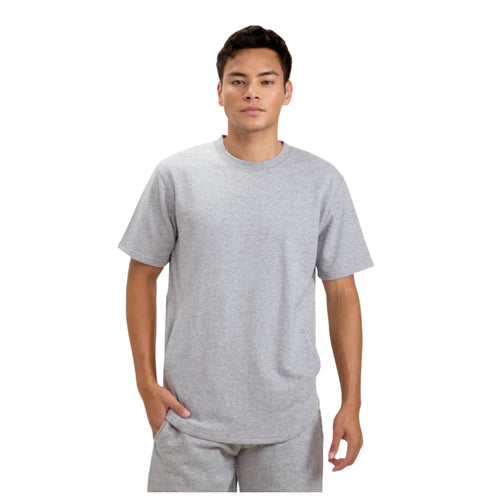 Mono B Mens Seamlines Organic Cotton Kangaroo Short Sleeve Sweatshirt