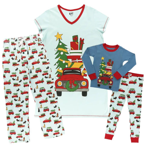 Lazy One Cabin Moose Family Pajama Collection