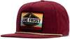 Lane Frost Serape Logo Patch Adjustable Snapback Cap Hat, Maroon