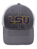 Collegiate Headwear NCAA College Team Grey Ghost Mesh Embroidered Snap Back Hat