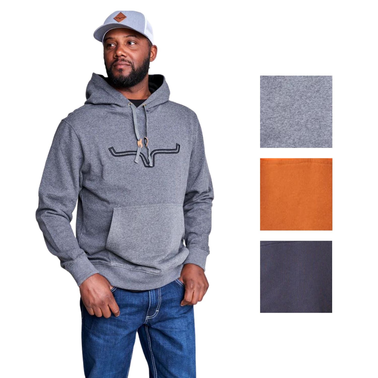 Kimes Ranch Mens Fast Talker Fleece Hoodie