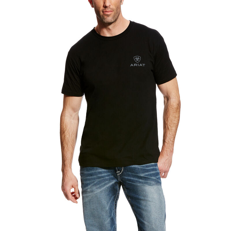 Ariat Mens Corporate Tee Short Sleeve T-Shirt