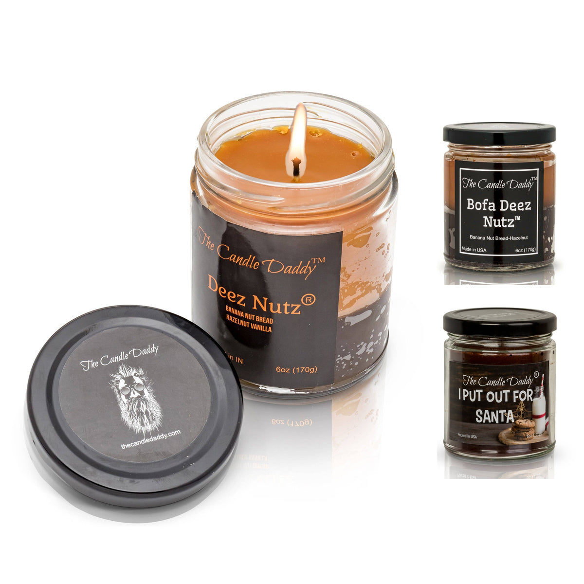The Candle Daddy Scented Candle, 6 oz Jar