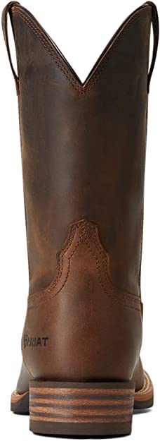 ARIAT Mens Hybrid Fly High Leather Embroidered Eagle Flag Design Western Boot