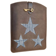 Western Unisex Slim Leather iPad Tablet Sleeve Cover
