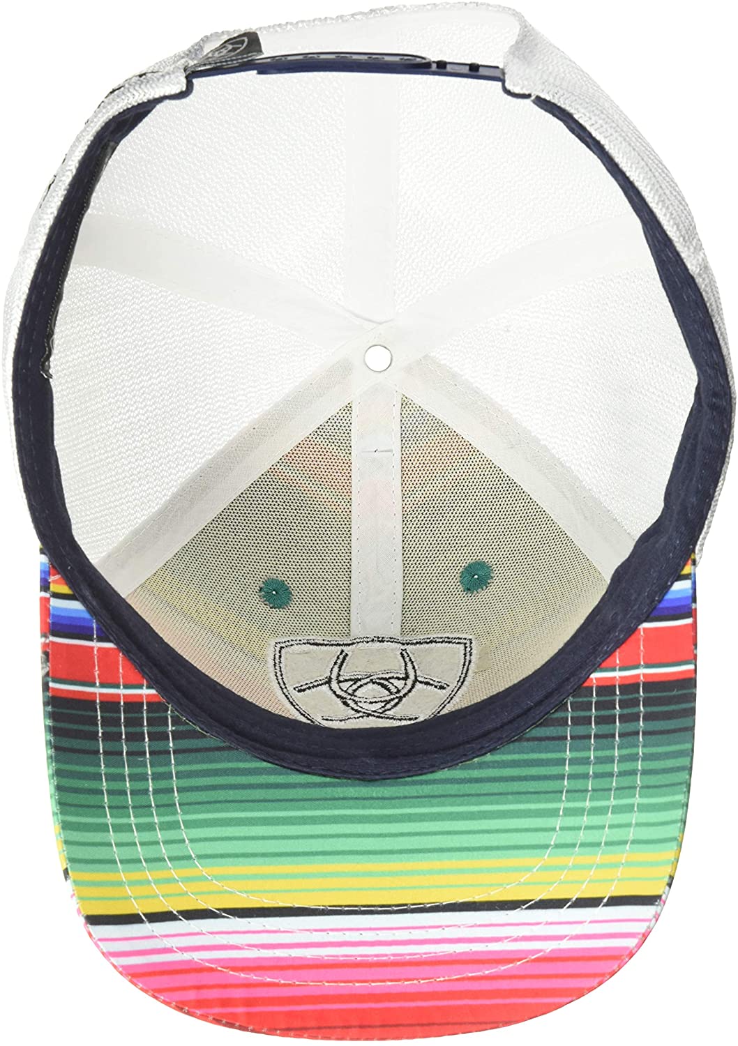 Ariat Womens Serape With Embroidery Logo Ball Cap (Multicolor / White, One Size)