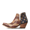 Ariat Womens Dixon Patriot Western Ankle Boot