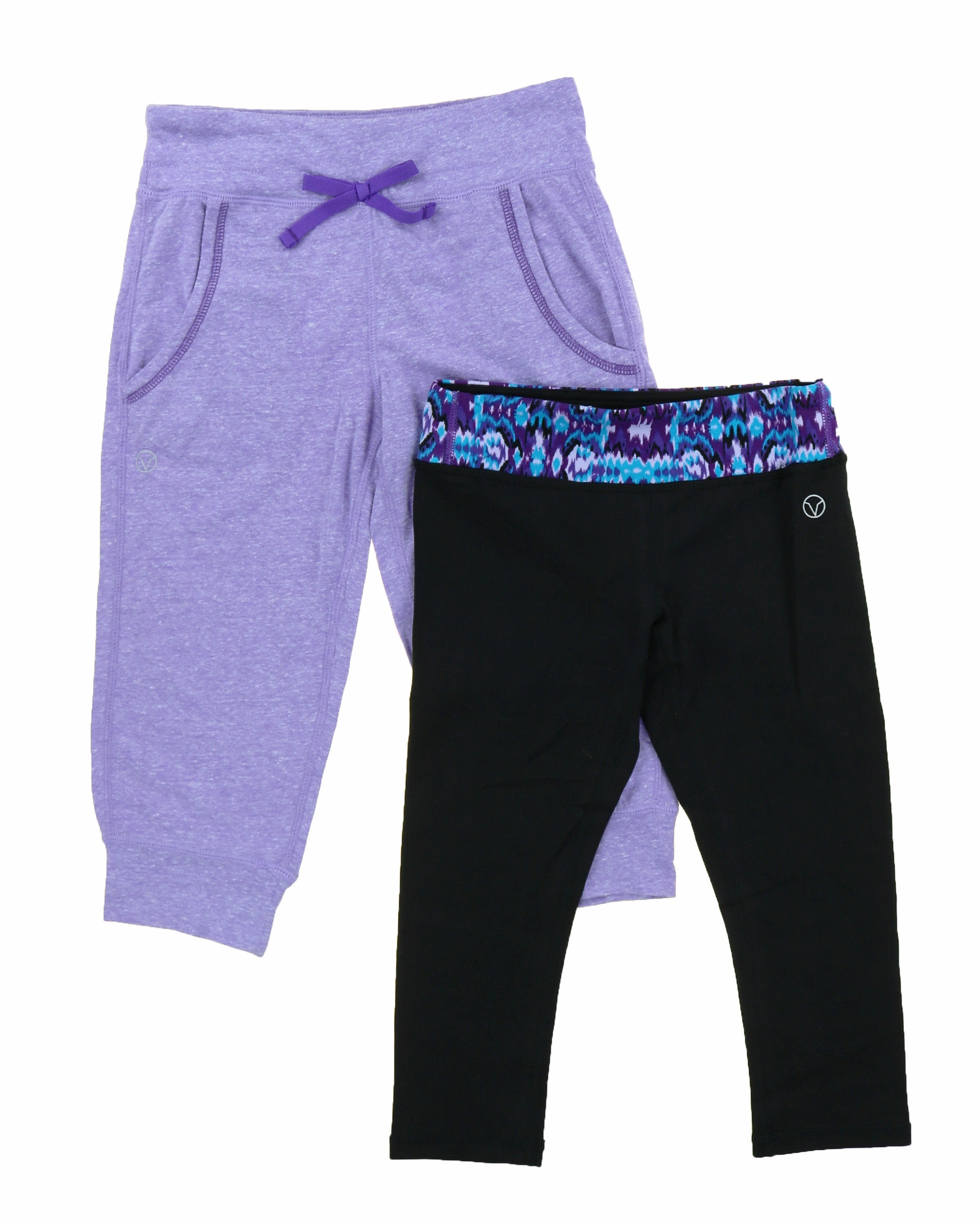 Vigoss Girls 2-Piece Athletic Sweat Pant and Yoga Pant Set