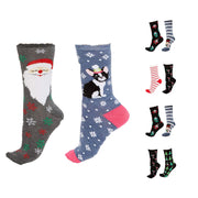 Charter Club Womens Holiday Crew Socks