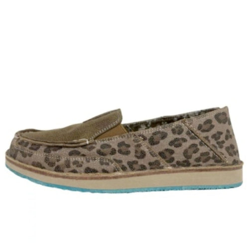 Very G Womens Millie Lightweight Slip-on Shoe, Taupe Leopard