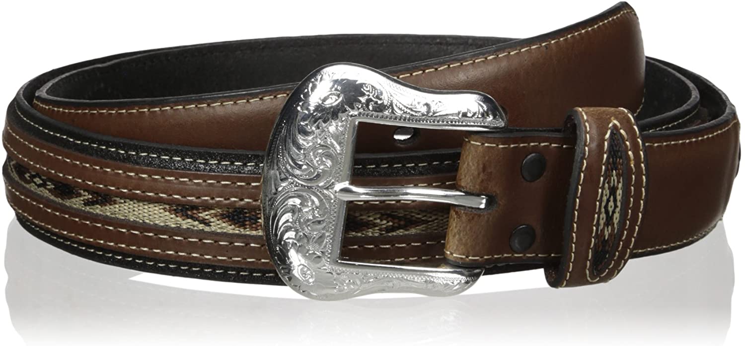 Nocona Mens Top Hand Southwest Laced Western Concho Belt