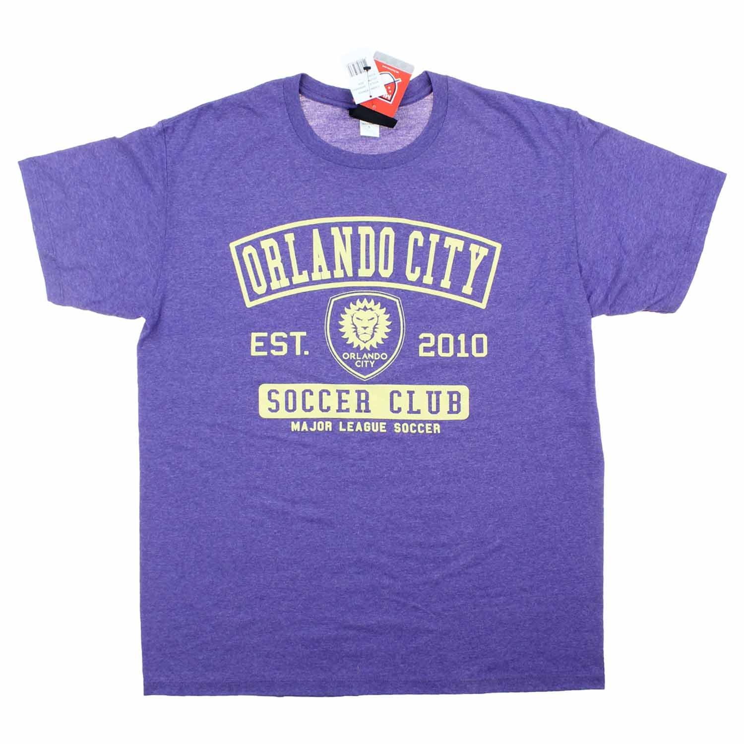GIII Sports Men's Orlando City Soccer Club SS T-Shirt (Purple, Large)