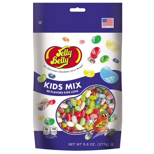 Jelly Belly Kids Mix 20 Flavor Jelly Beans 9.8 oz Resealable Pouch Bag