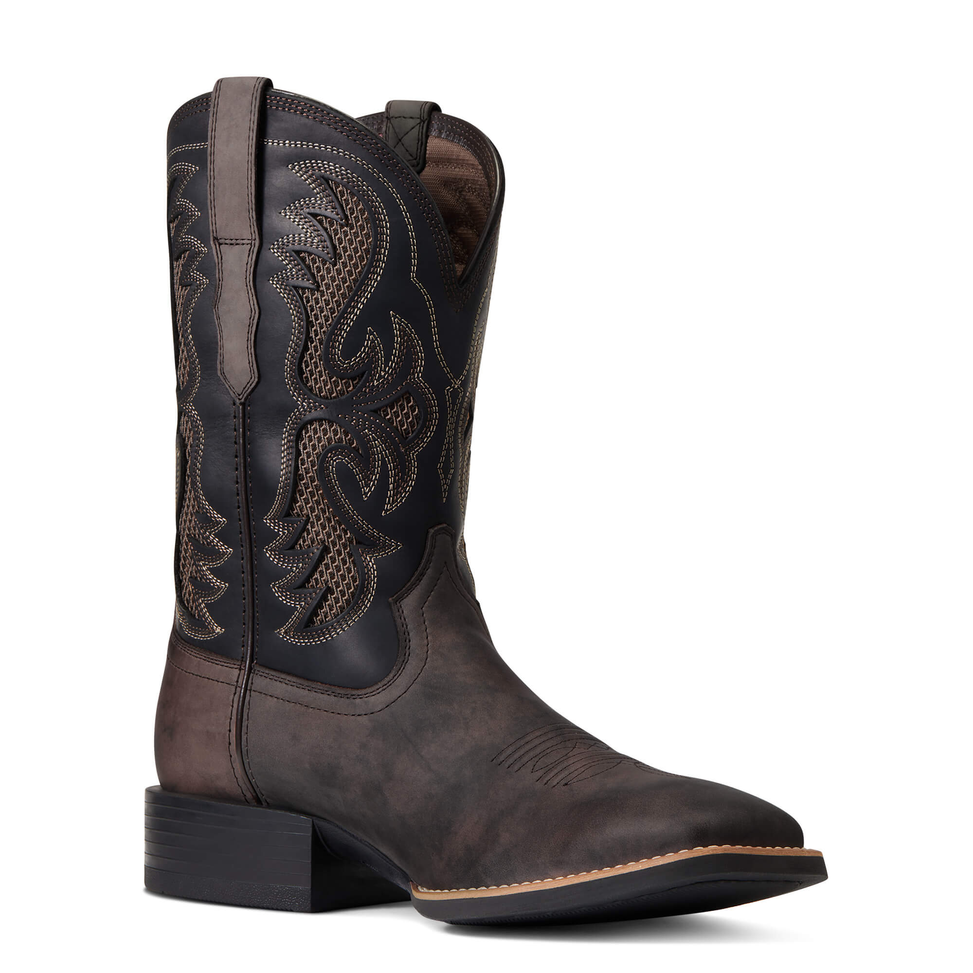 Ariat Mens Sport Fresco VentTEK Western Leather Boot