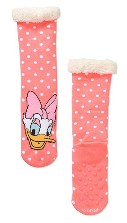 Slipper Socks, Faux Fur with Grippers