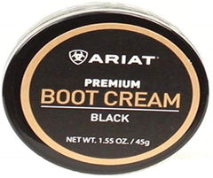 Ariat Unisex Premium Boot Cream Glass Jar,1.55oz