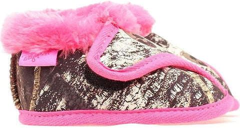 M & F Western Infant-Girls Blazin Roxx Justin Bootie Slippers Pink Camouflage