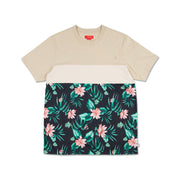 Asphalt Yacht Club Mens Palm Tri-Block T-Shirt