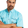Ariat Mens Rebar Made Tough VentTEK DuraStretch Short Sleeve Work Shirt