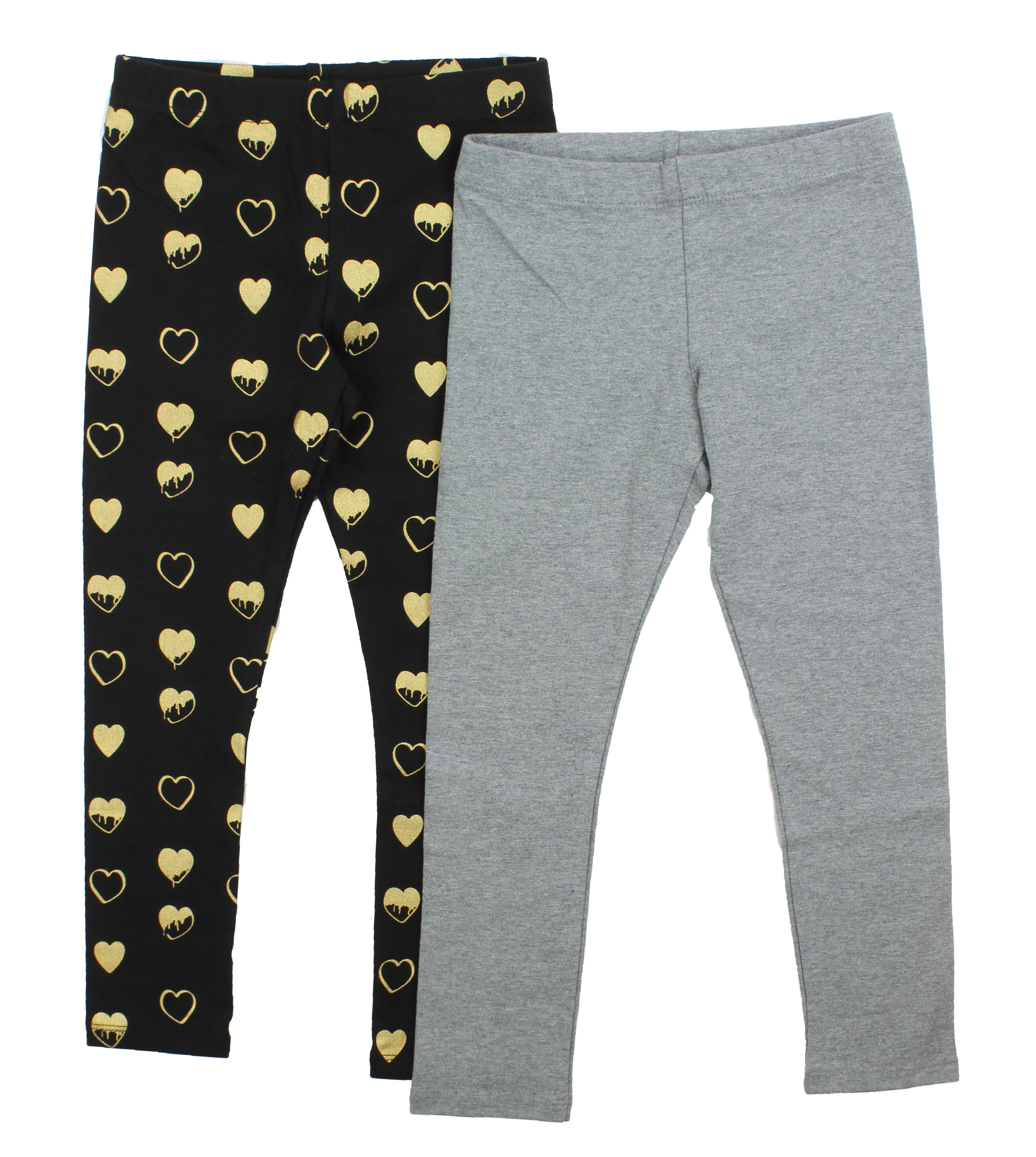 Vigoss Girls 2 Pack Soft Cotton Leggings