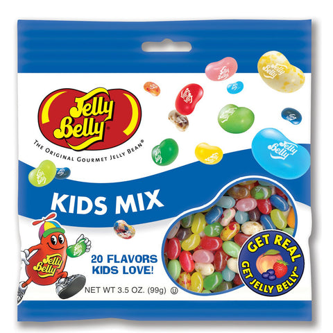 Jelly Belly Mini Bean Bin Dispenser with 3.5 oz of Assorted Jelly Beans