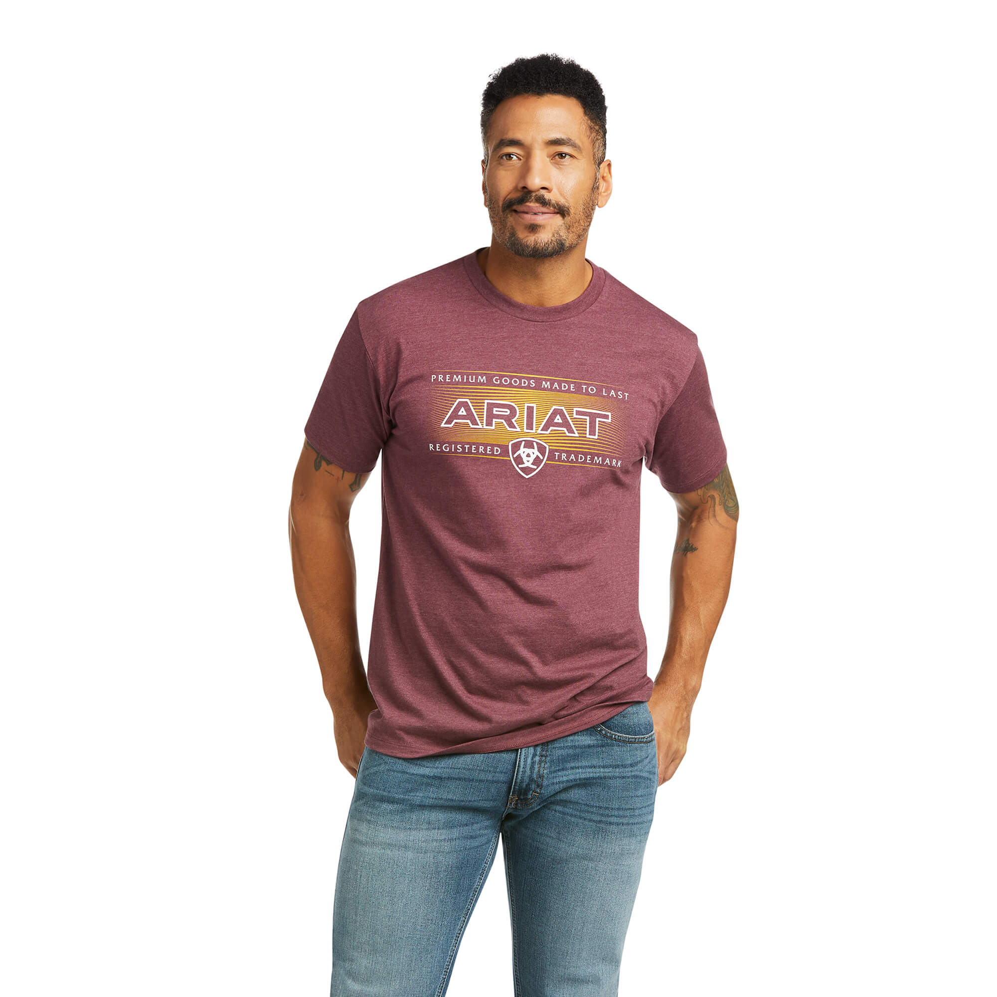 Ariat Men's Premium Wave Short Sleeve T-Shirt