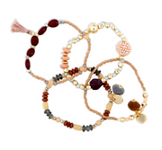 Myra Chromatic Bracelet, Pinks