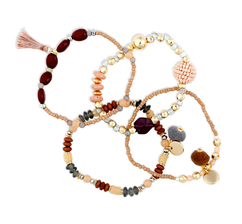 Myra Chromatic Bracelet, Pinks