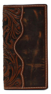 3D Belt Company Mens Western Slim Fit Leather Wallet