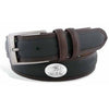 ZEP-PRO Mens NCAA Two Tone Leather Concho Belt