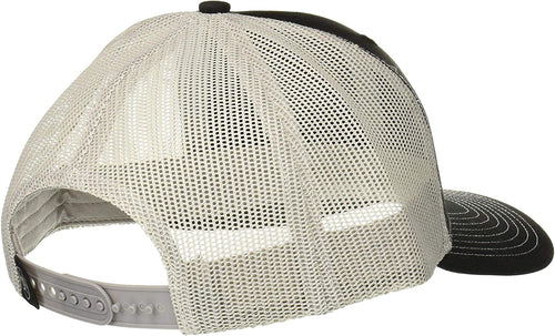 Ariat Mens Richardson 112 Adjustable Snapback Trucker Hat (Black/Grey)