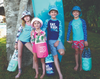 Juice Box Reversible UV Protected Bucket Hat Boys or Girls
