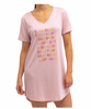 Hello Mello Let Me Sleep V-Neck Sleep Shirt 3.0