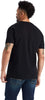ARIAT Mens Faded Shield Flag Short Sleeve Tee Shirt, Black