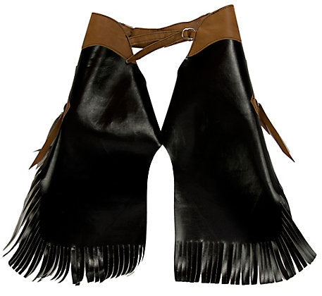 M & F Western Boys Bigtime Rodeo Play Chaps, Black