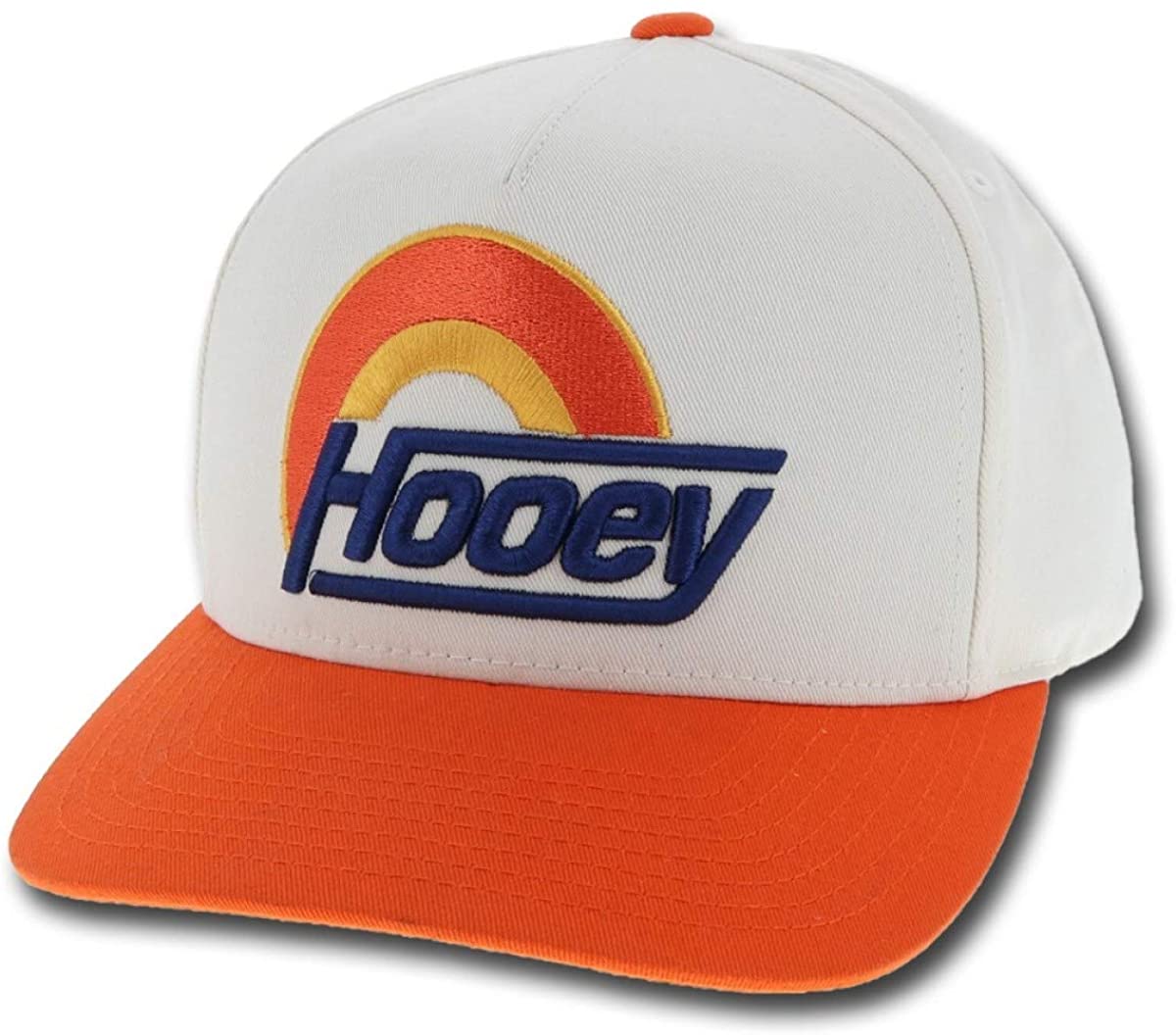 Hooey Mens Suds 5 Panel Baseball Cap (Cream / Orange, OS)